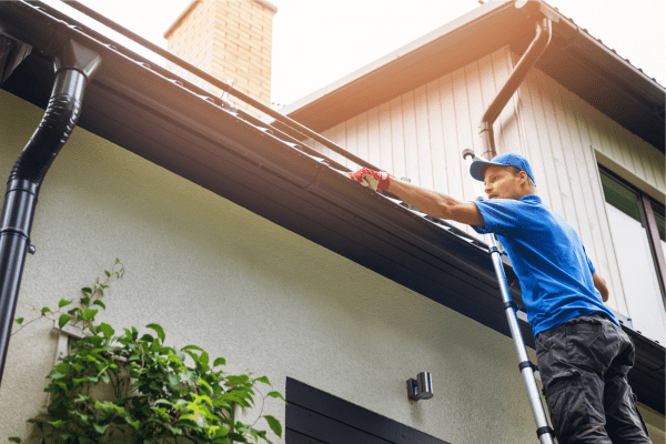 Inspector Inspecting Roof-min Inspector Inspecting Roof-min